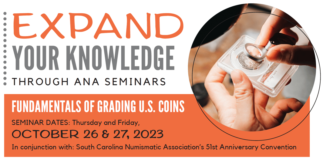 fundamentals of grading us coins seminar banner