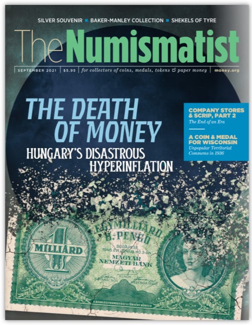 numismatist cover september 2021 v2